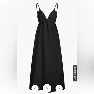 Commense Coastal Cowgirl Open Back Long Dress